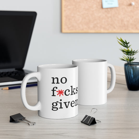 Ceramic Mug 11oz (Right-Handed Drinkers)