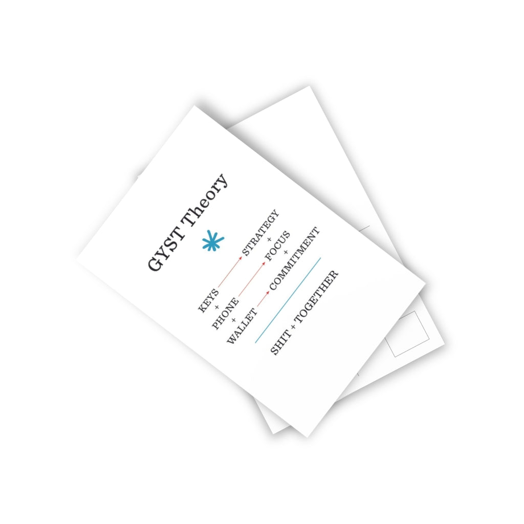 GYST Theory Postcards (10pcs)