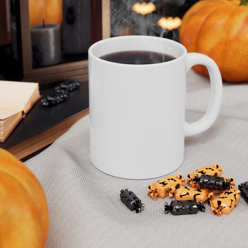 Ceramic Mug 11oz (Right-Handed Drinkers)