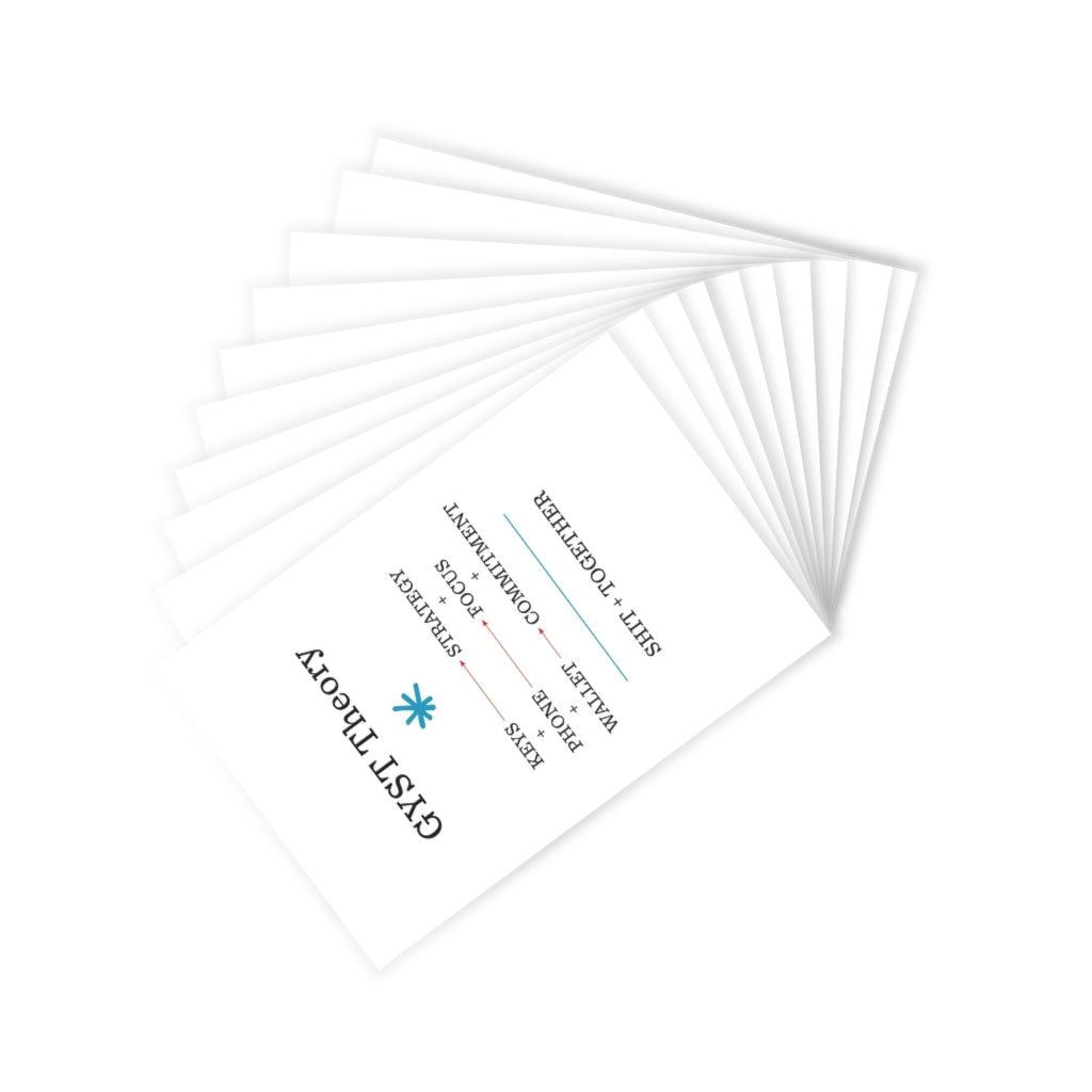 GYST Theory Postcards (10pcs)
