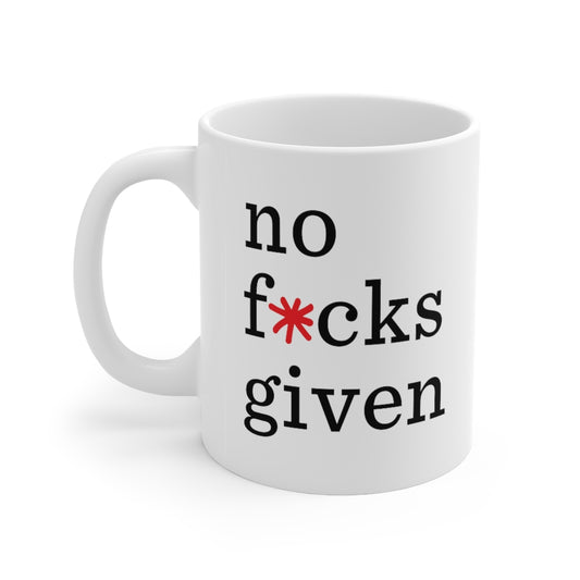 Ceramic Mug 11oz (Right-Handed Drinkers)