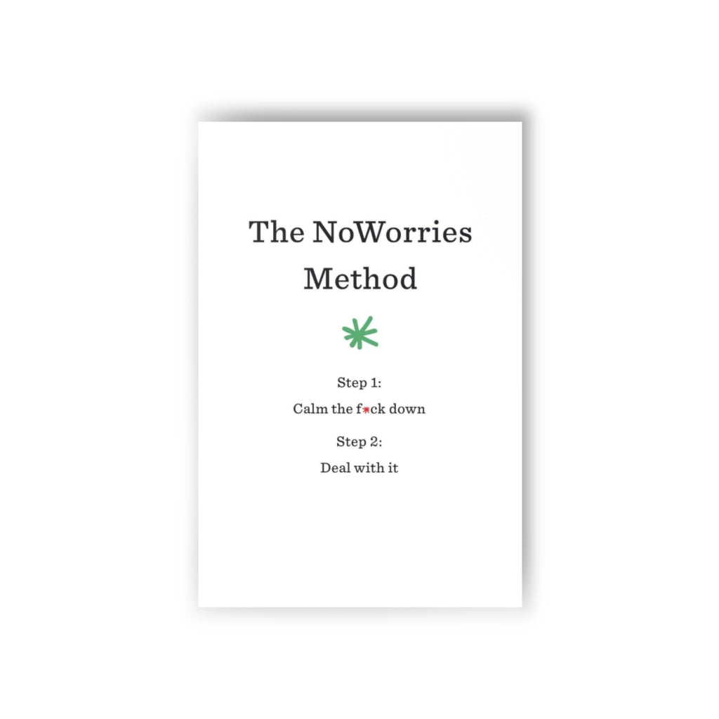 NoWorries Method Postcards (10pcs)